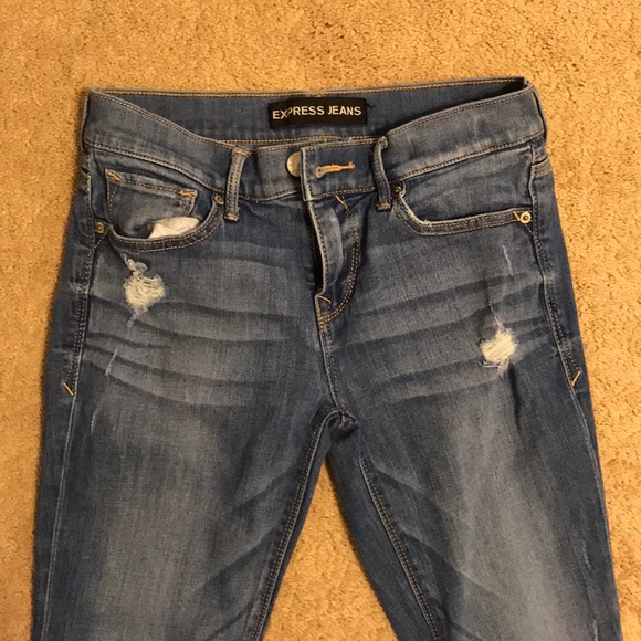 Express Slim Flare Jeans - Picture 4 of 5